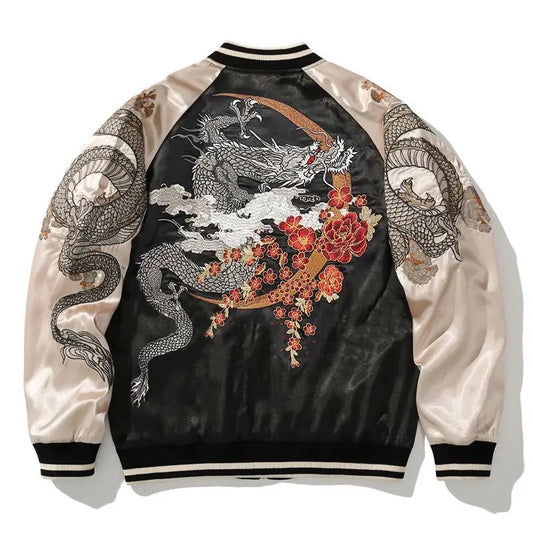 Embroidered Bomber Jacket