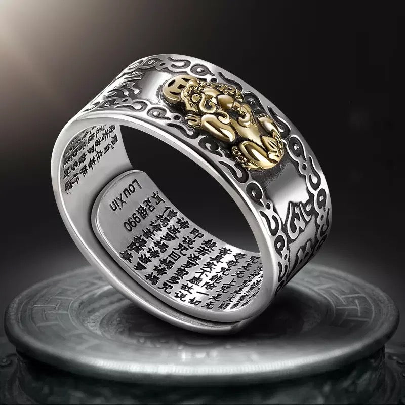 Feng Shui Pixiu Ring