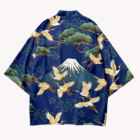 Fuji Cranes Kimono