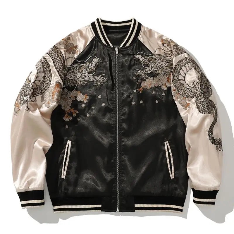 Embroidered Bomber Jacket