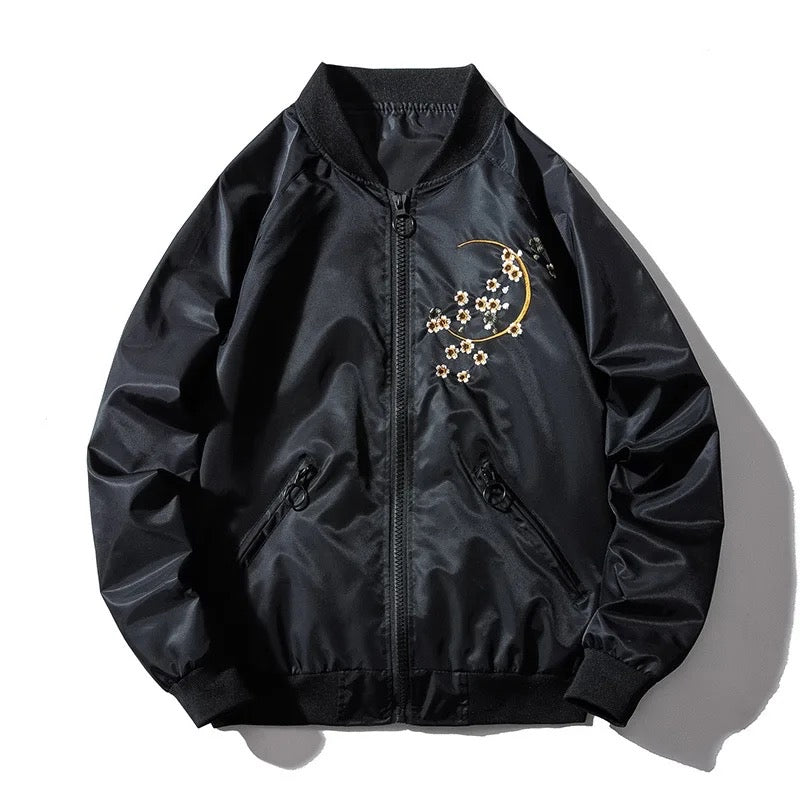 Traditional Chinese Dragon Bomber Jacket