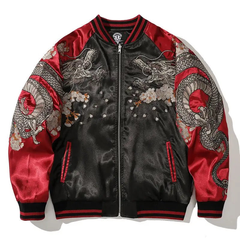 Embroidered Bomber Jacket