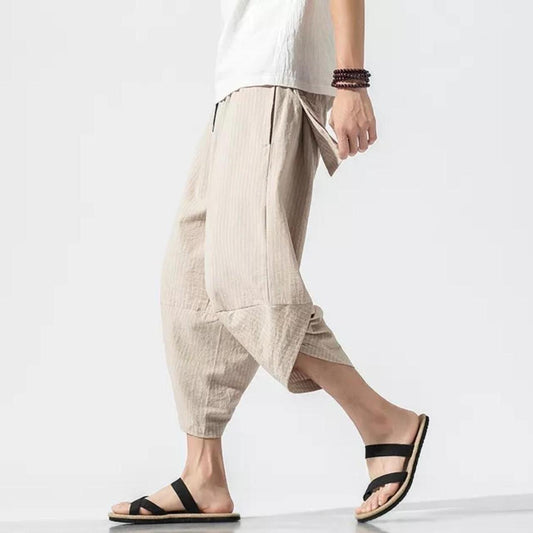 Casual Beige Trousers